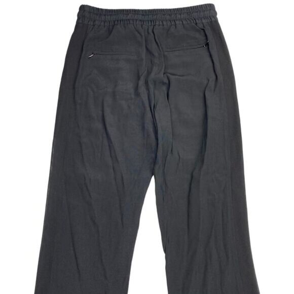 SANDRO Loose Fit Drawstring Trousers Sz 4 + Slight Flaw - Picture 9 of 11